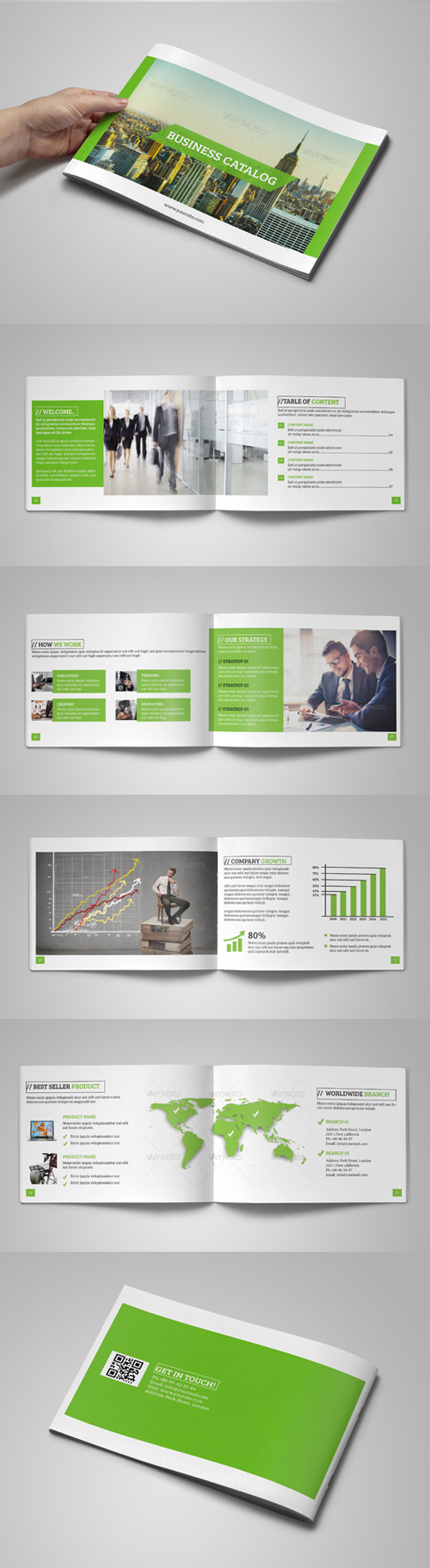 Business Catalog/ Brochure Template