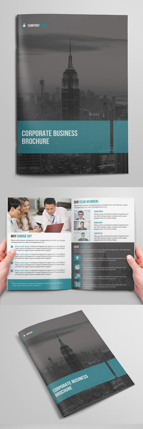 Bi- Fold Brochure Design for Corporate Business