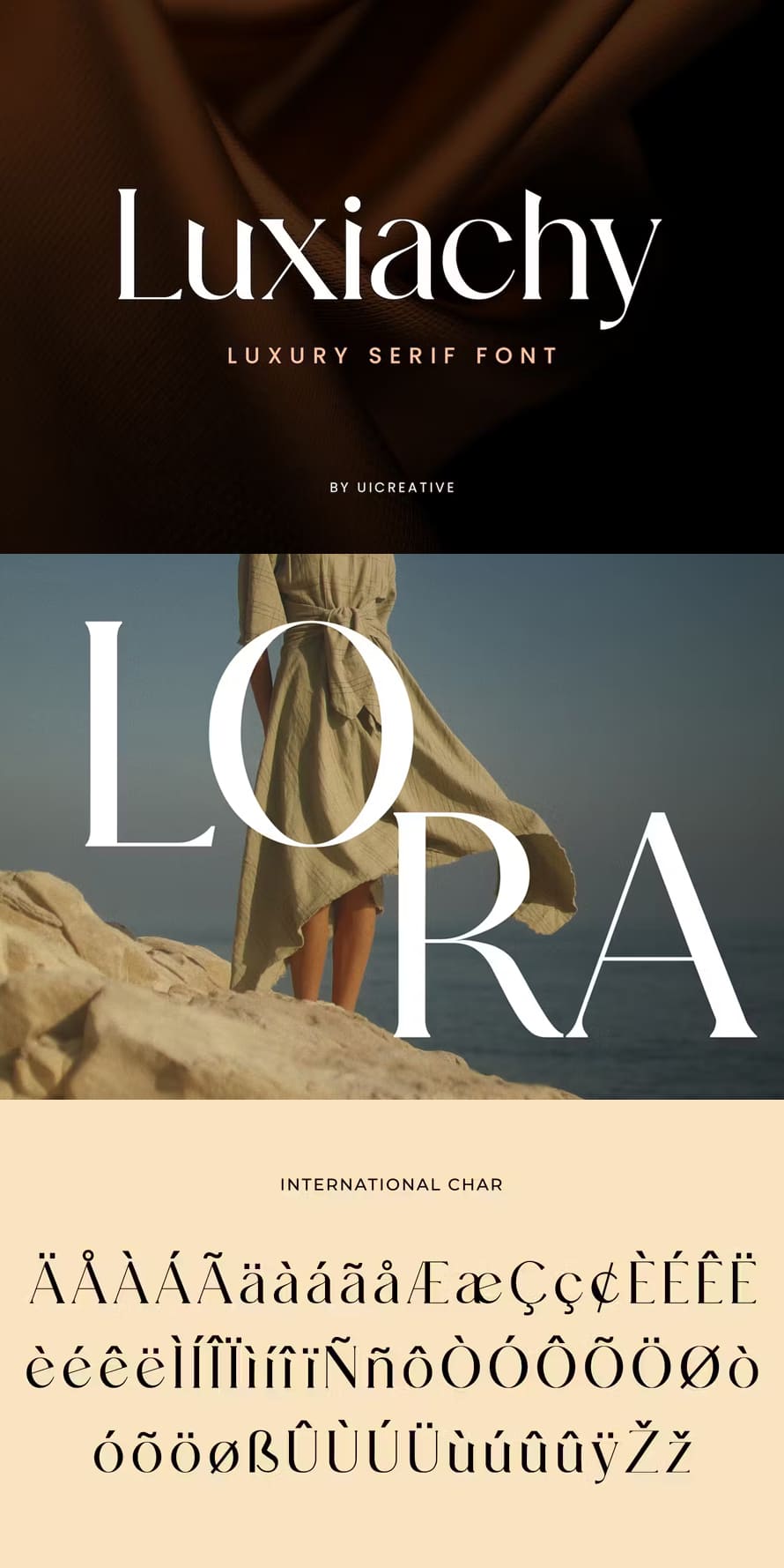 Luxiachy Luxury Serif Font