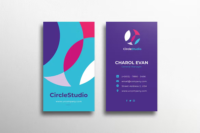 Print Ready Business Card Design